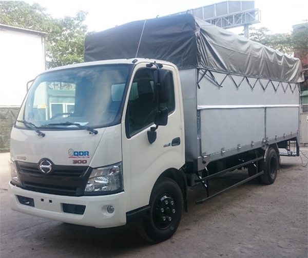 Xe Tải Hino 5 Tấn Ben Nâng Hạ