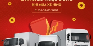 ĐÓN LỘC CHÀO XUÂN 2020 – LÌ XÌ TỚI 20 TRIỆU ĐỒNG KHI MUA XE HINO